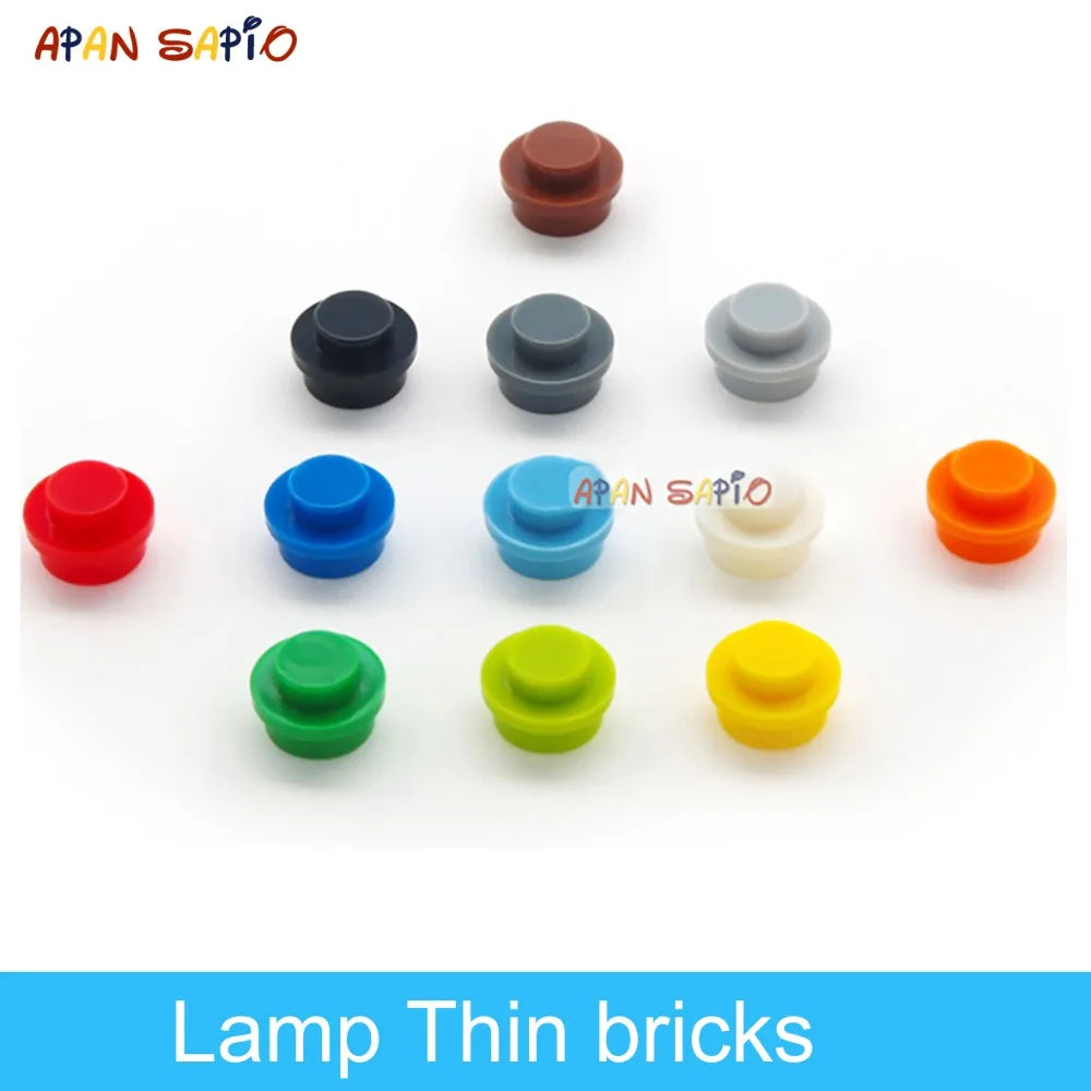 Mini Round Building Bricks, 600 pcs