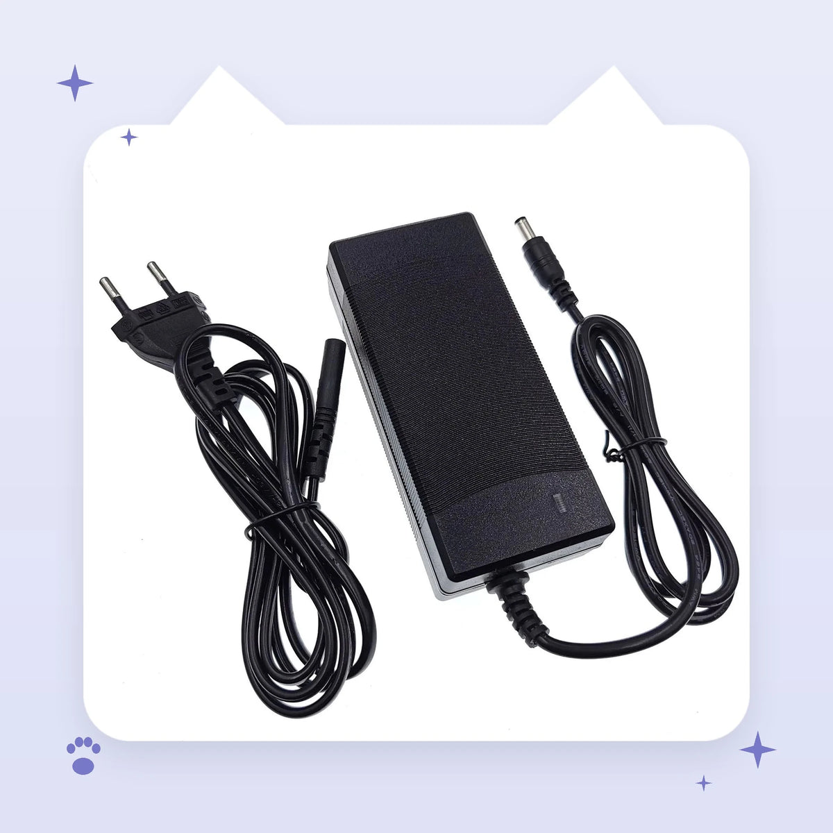 42V 2A Charger for 36V Lithium Battery Packs (US Plug)