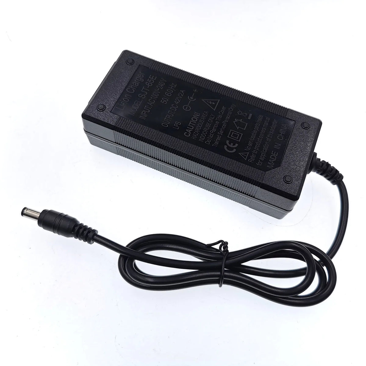 42V 2A Charger for 36V Lithium Battery Packs (US Plug)