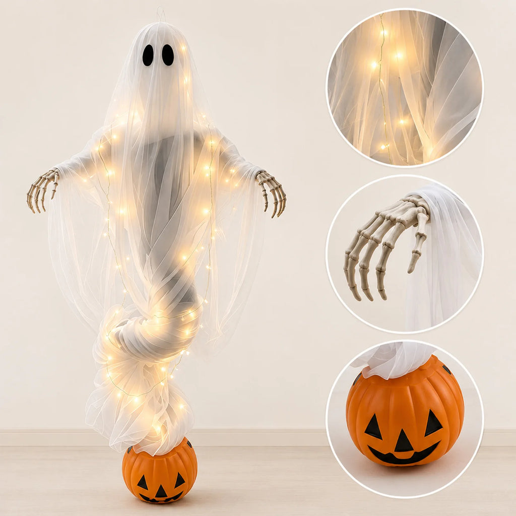 Glowing Garden Ghost