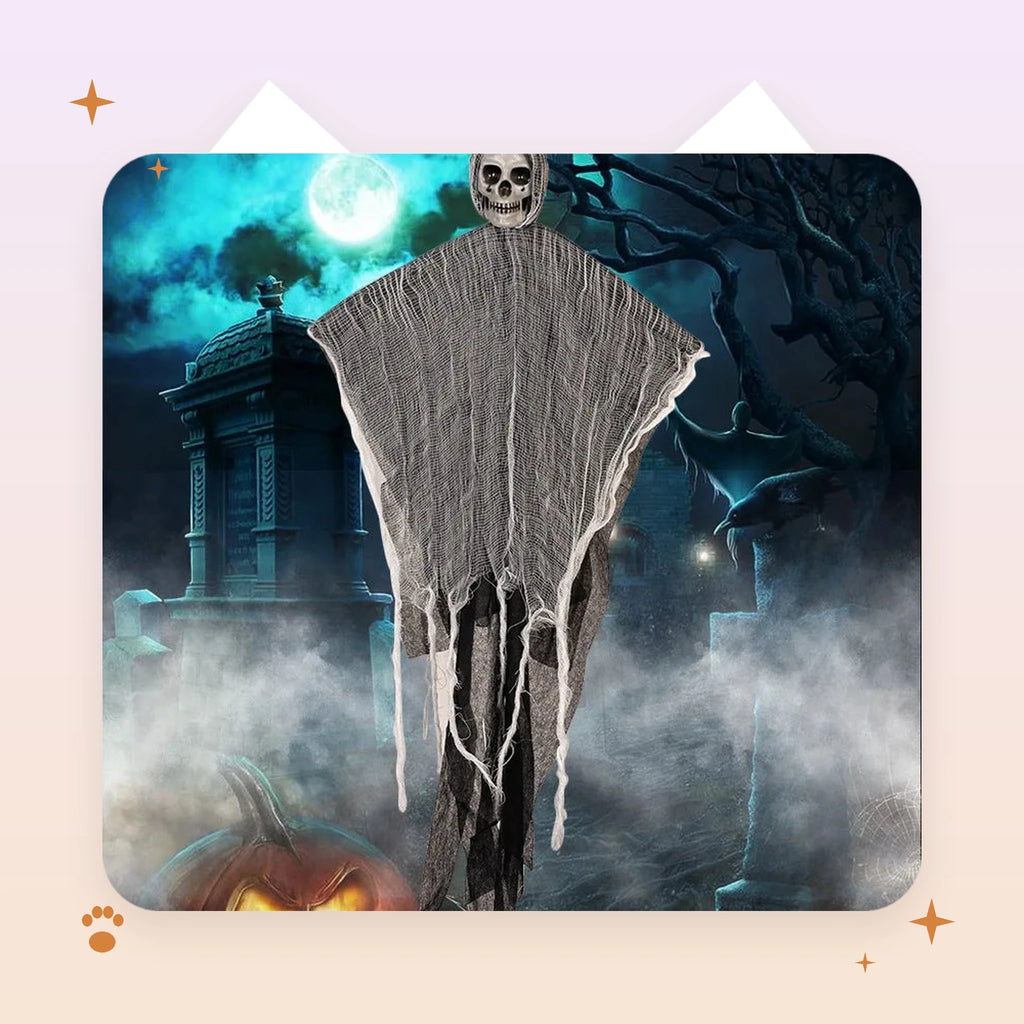 Hanging Skull Reaper Decoration