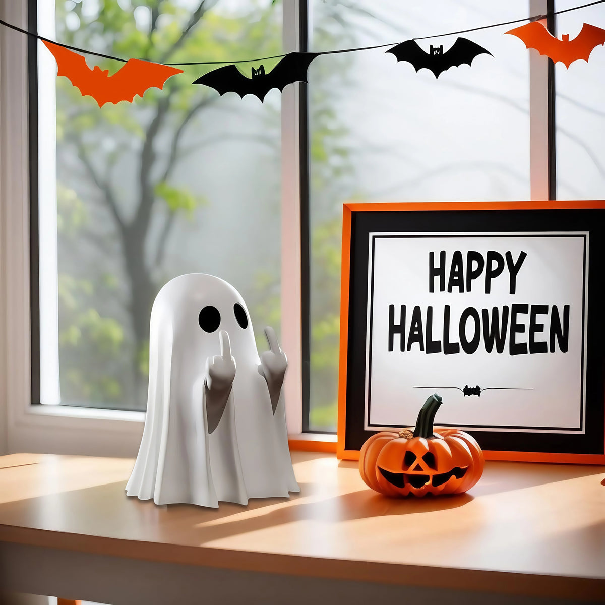 Cheeky Ghost Figurine