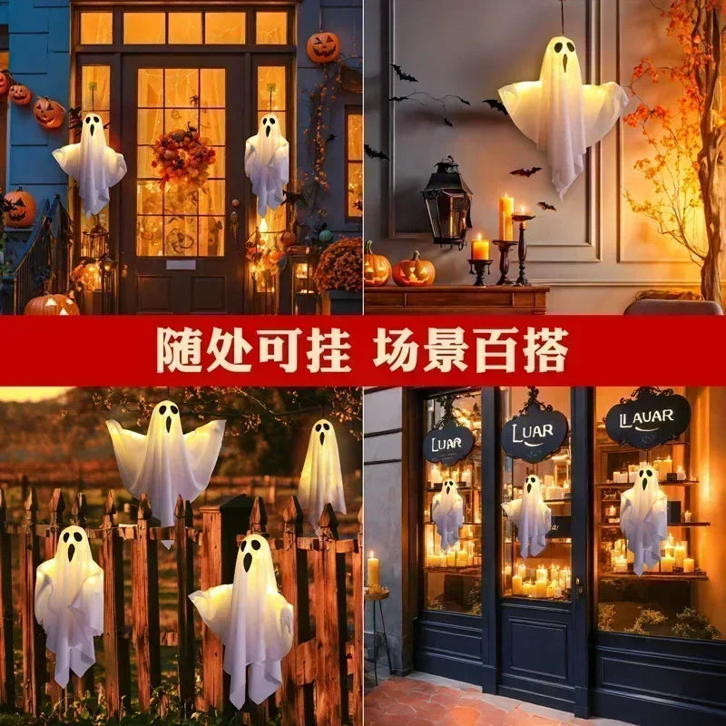 Glowing Hanging Ghost Lantern