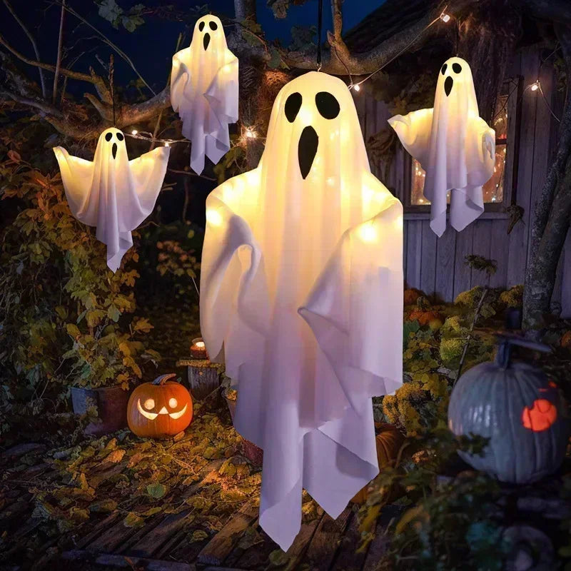 Glowing Hanging Ghost Lantern