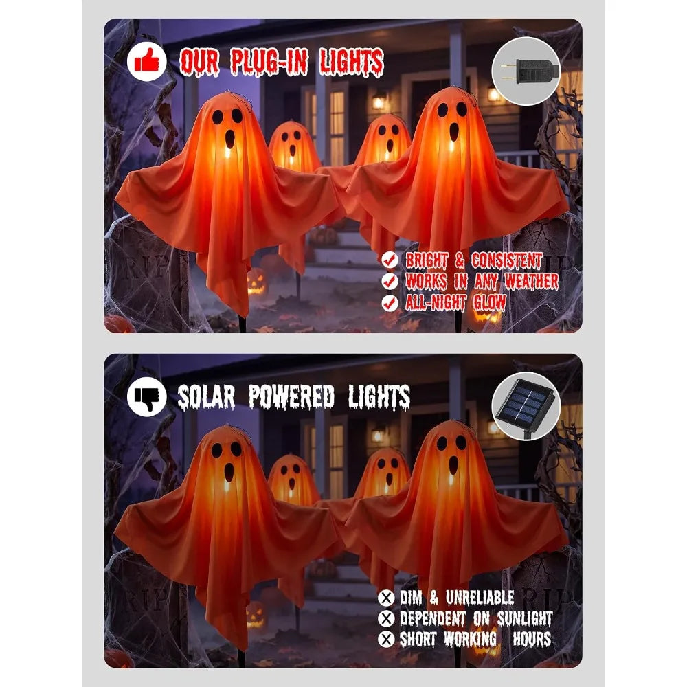 Light-Up Flying Ghost, Large