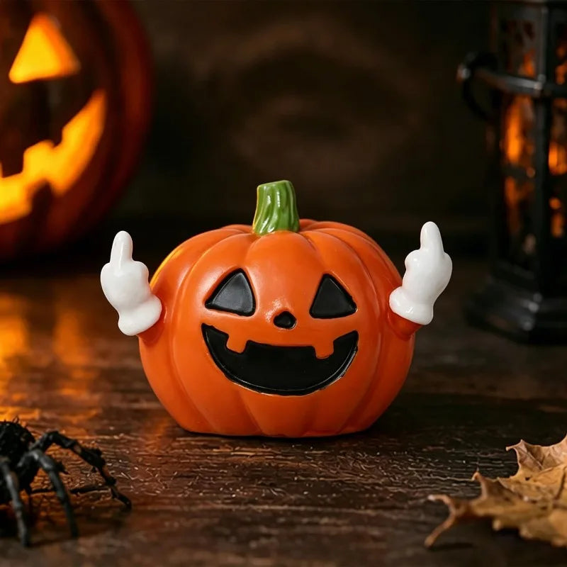 Cheeky Pumpkin Figurine