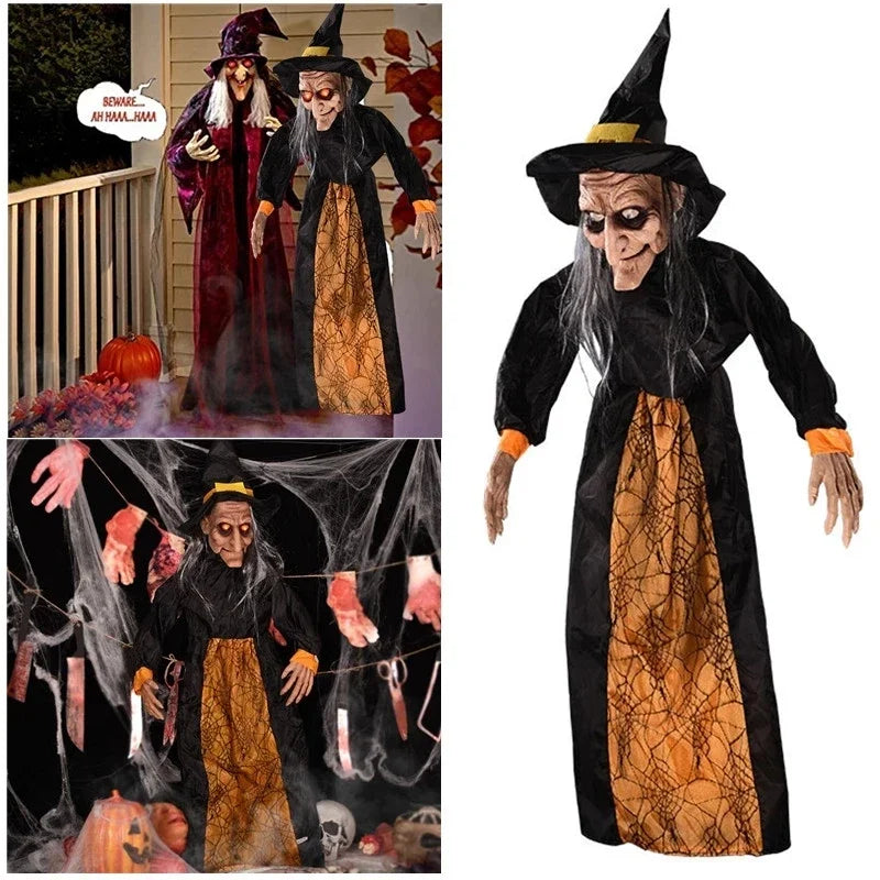 Hanging Witch Halloween Prop