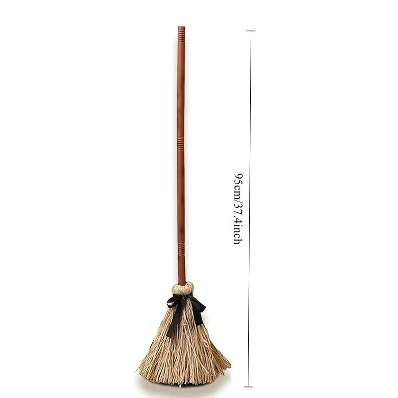 Animated Floating Witch's Broom