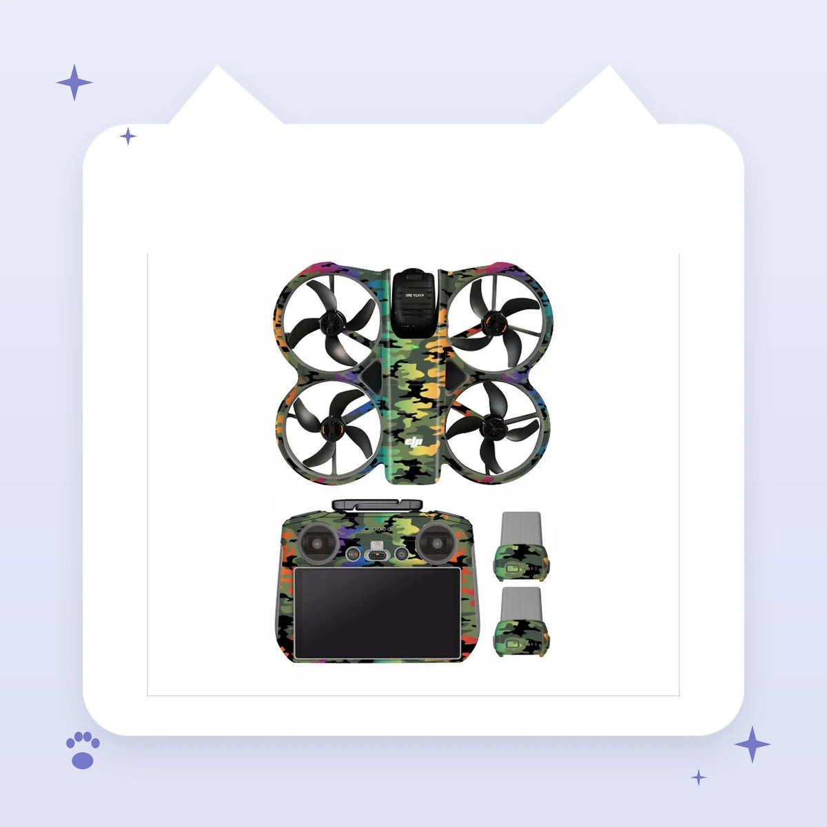 Skin Decal Set for DJI Avata 360 & RC 2