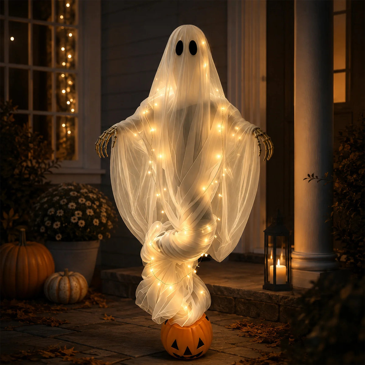 Glowing Garden Ghost