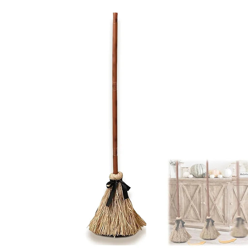 Animated Floating Witch's Broom