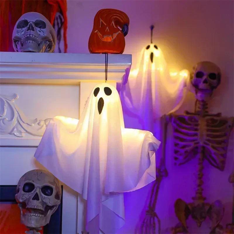 Glowing Hanging Ghost Lantern