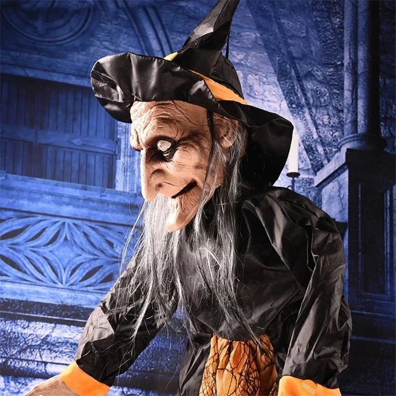 Hanging Witch Halloween Prop