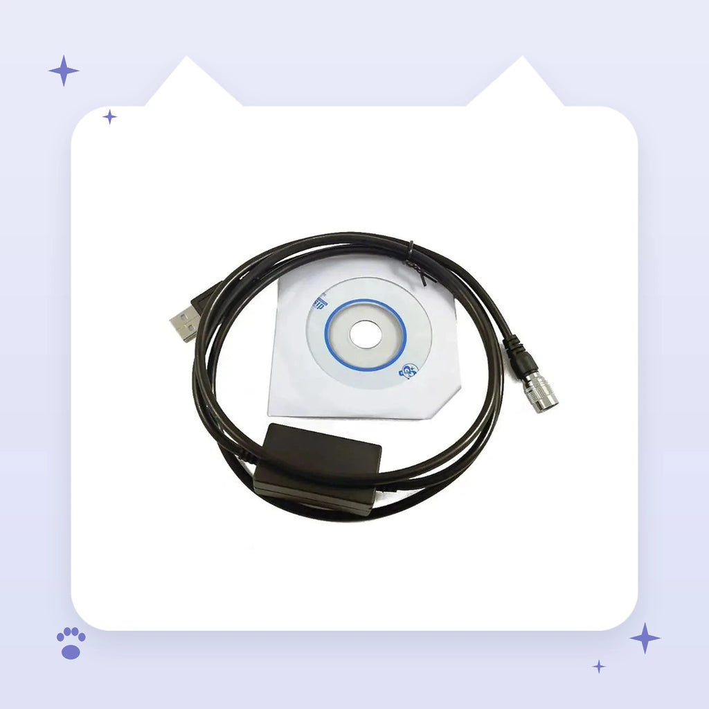 USB Data Cable for Topcon & Sokkia Total Stations