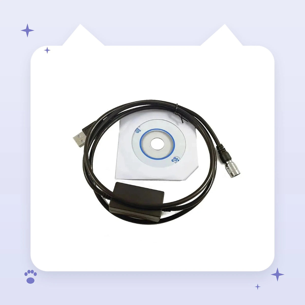 USB Data Cable for Topcon & Sokkia Total Stations