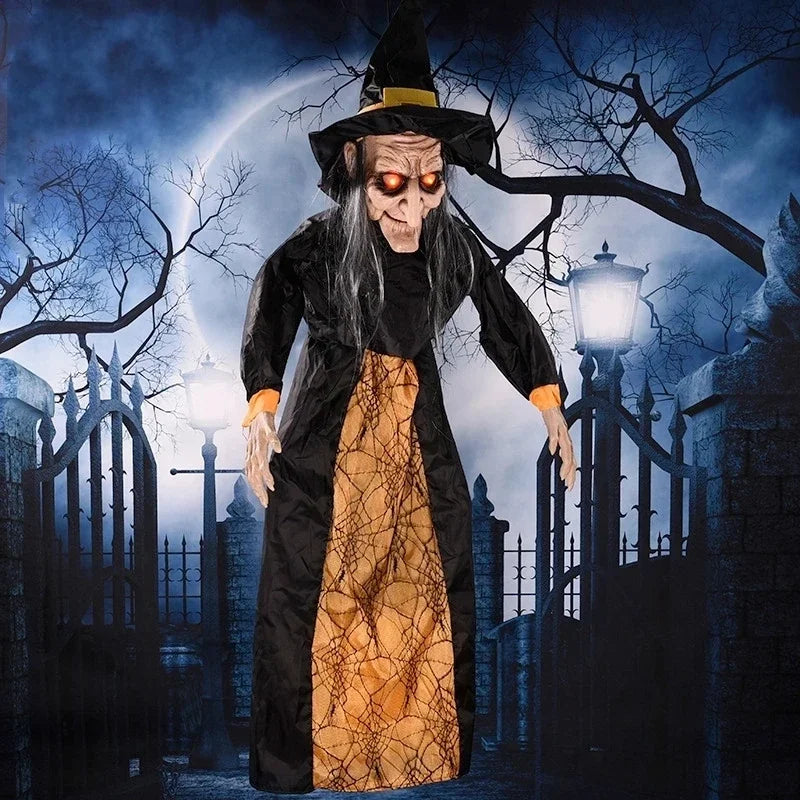 Hanging Witch Halloween Prop