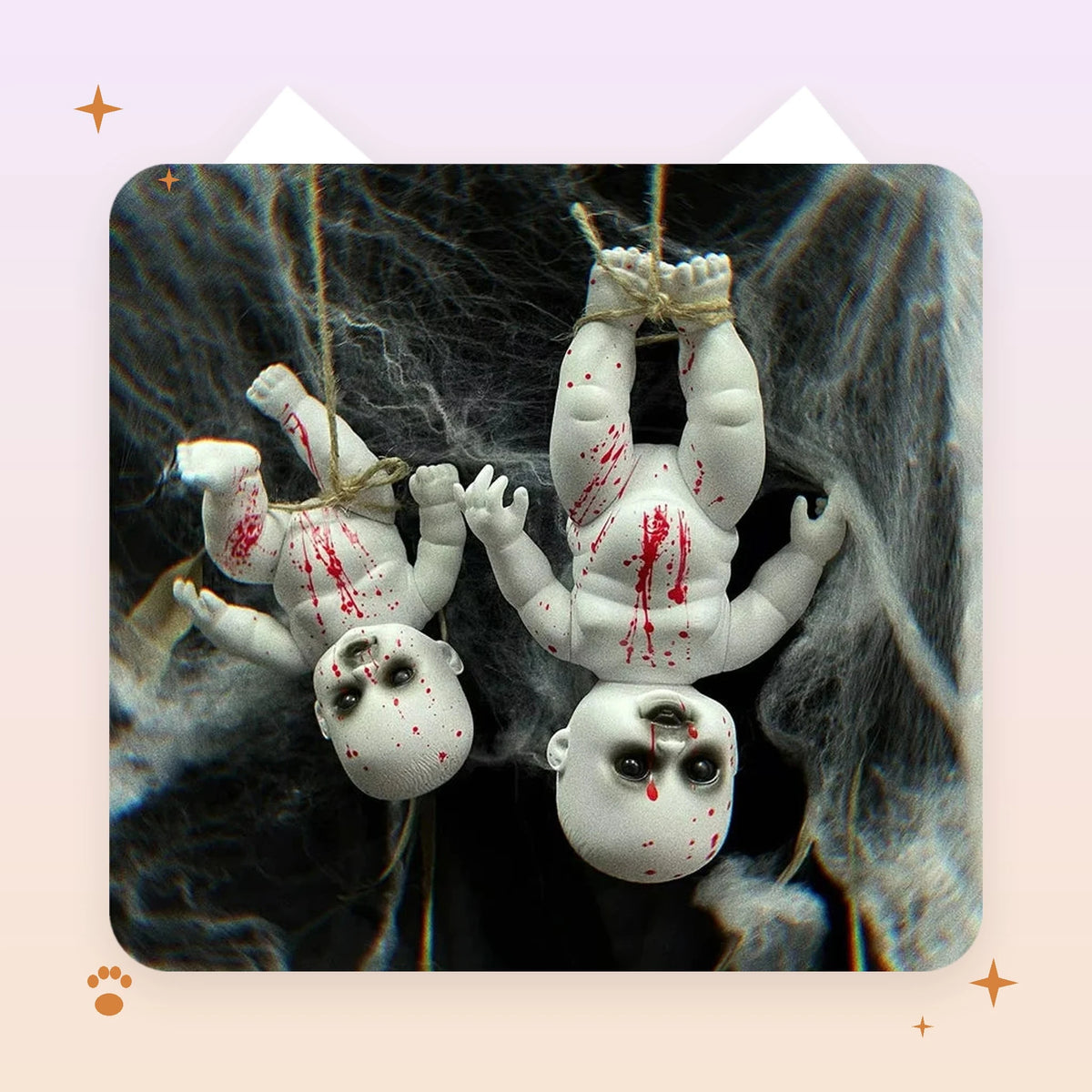 Creepy Hanging Doll Prop