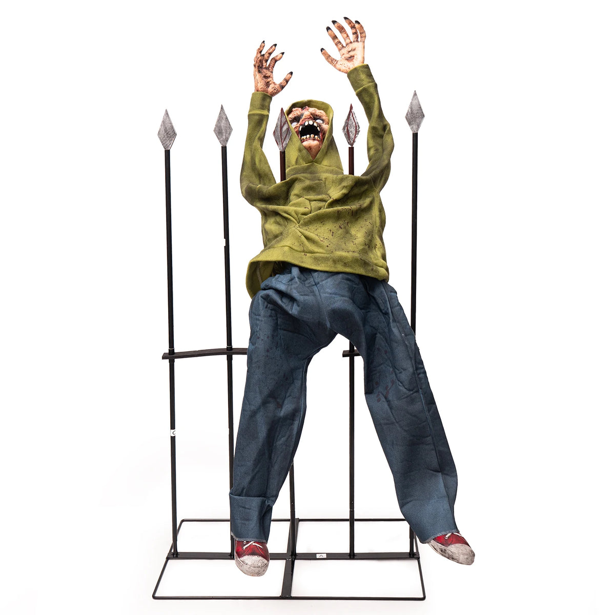 Animated Fence-Crawler Haunted Prop