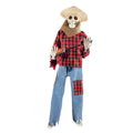 Guitar-Playing Skeleton Scarecrow