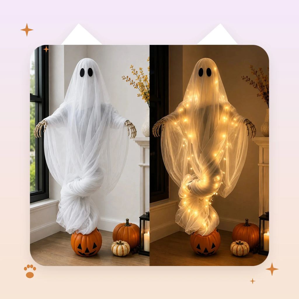Glowing Garden Ghost