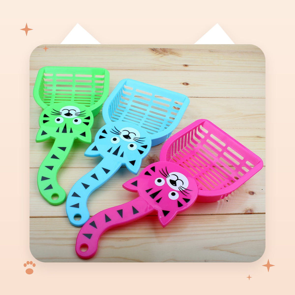 Cat-Shaped Litter Scoop