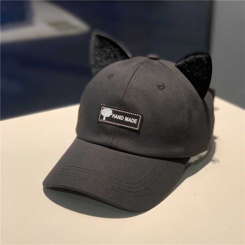 Cat Ear Goggles Baseball Cap