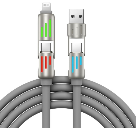 4-in-1 Glow Charging Cable