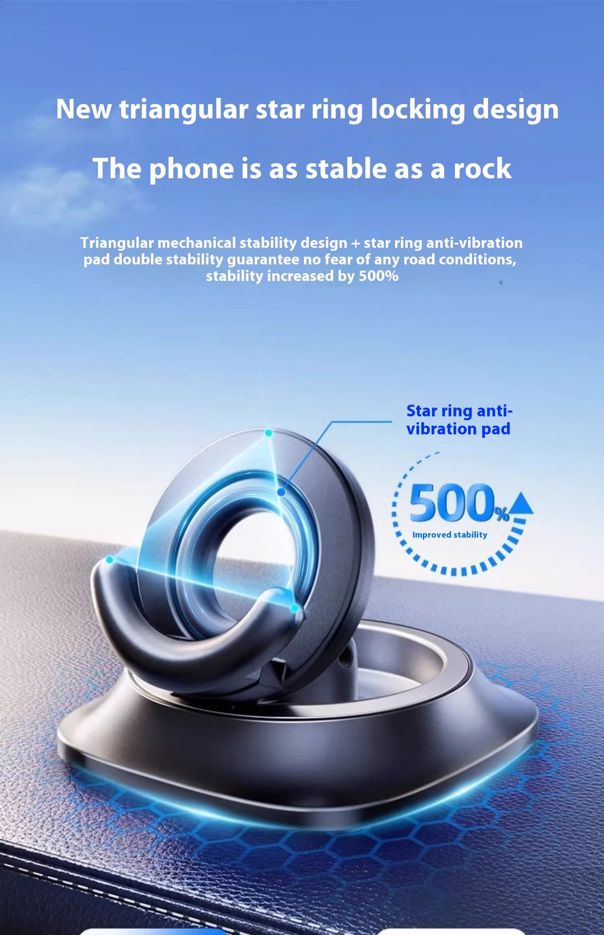 Fold-Flat Magnetic Phone Mount