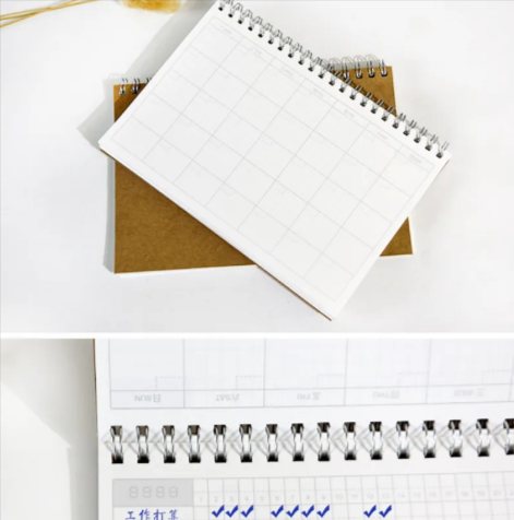 A5 Spiral Planner Notebook
