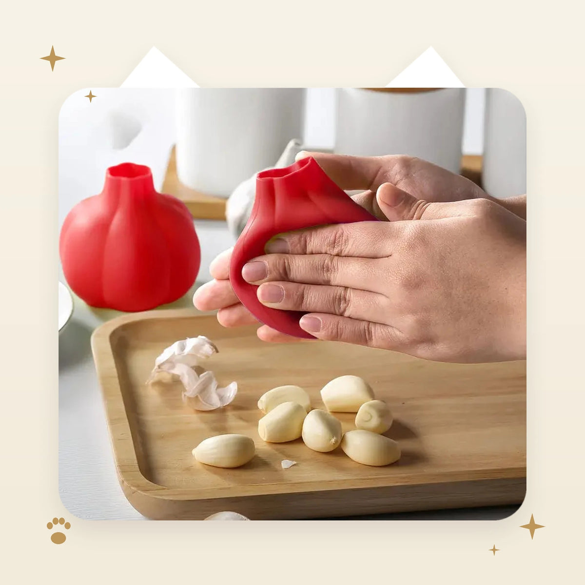 Garlic Peeler Bulb