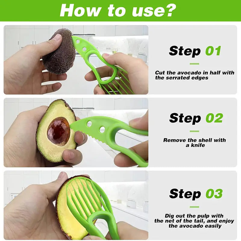 3-in-1 Avocado Tool