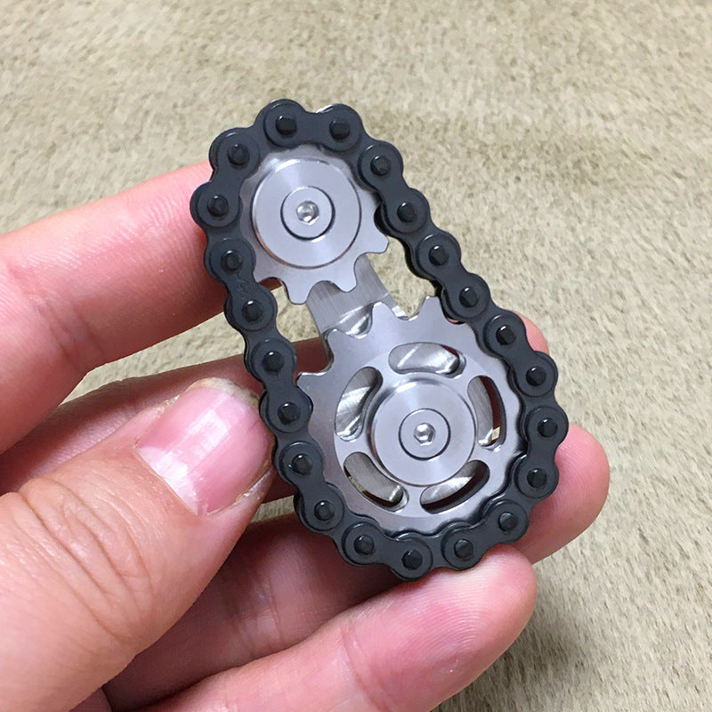 Gear & Chain Fidget Spinner