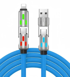 4-in-1 Glow Charging Cable