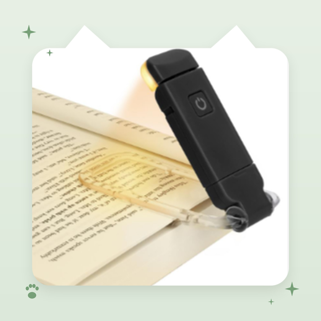 Clip-On Rechargeable Book Light