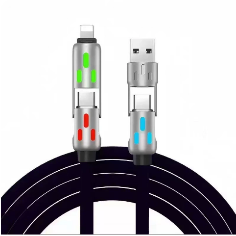 4-in-1 Glow Charging Cable