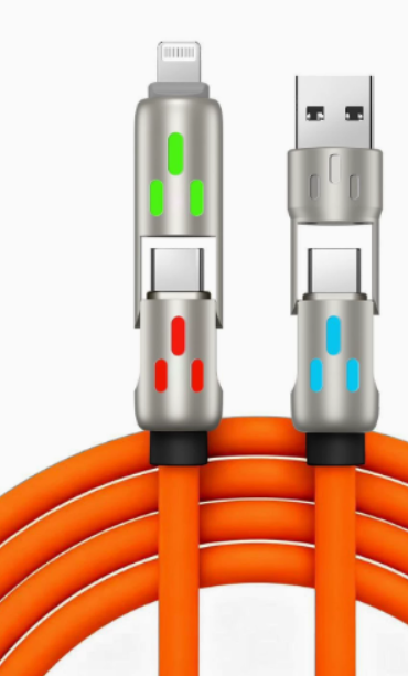 4-in-1 Glow Charging Cable