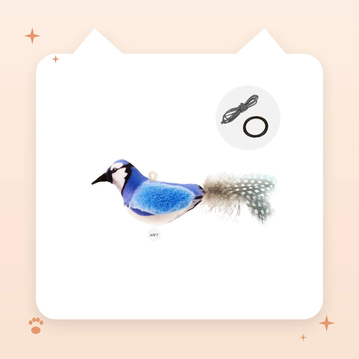 Chirpy Bird Cat Toy